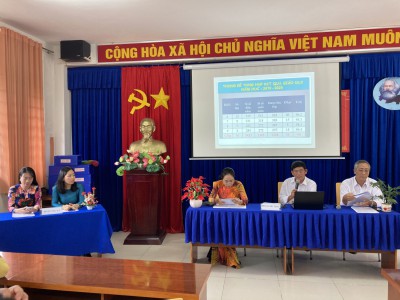 Hội nghị cán bộ viên chức năm 2020 -2021