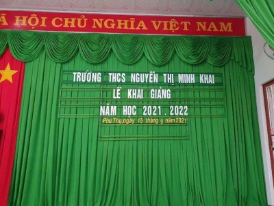 Lễ khai giảng năm học 2021 - 2022