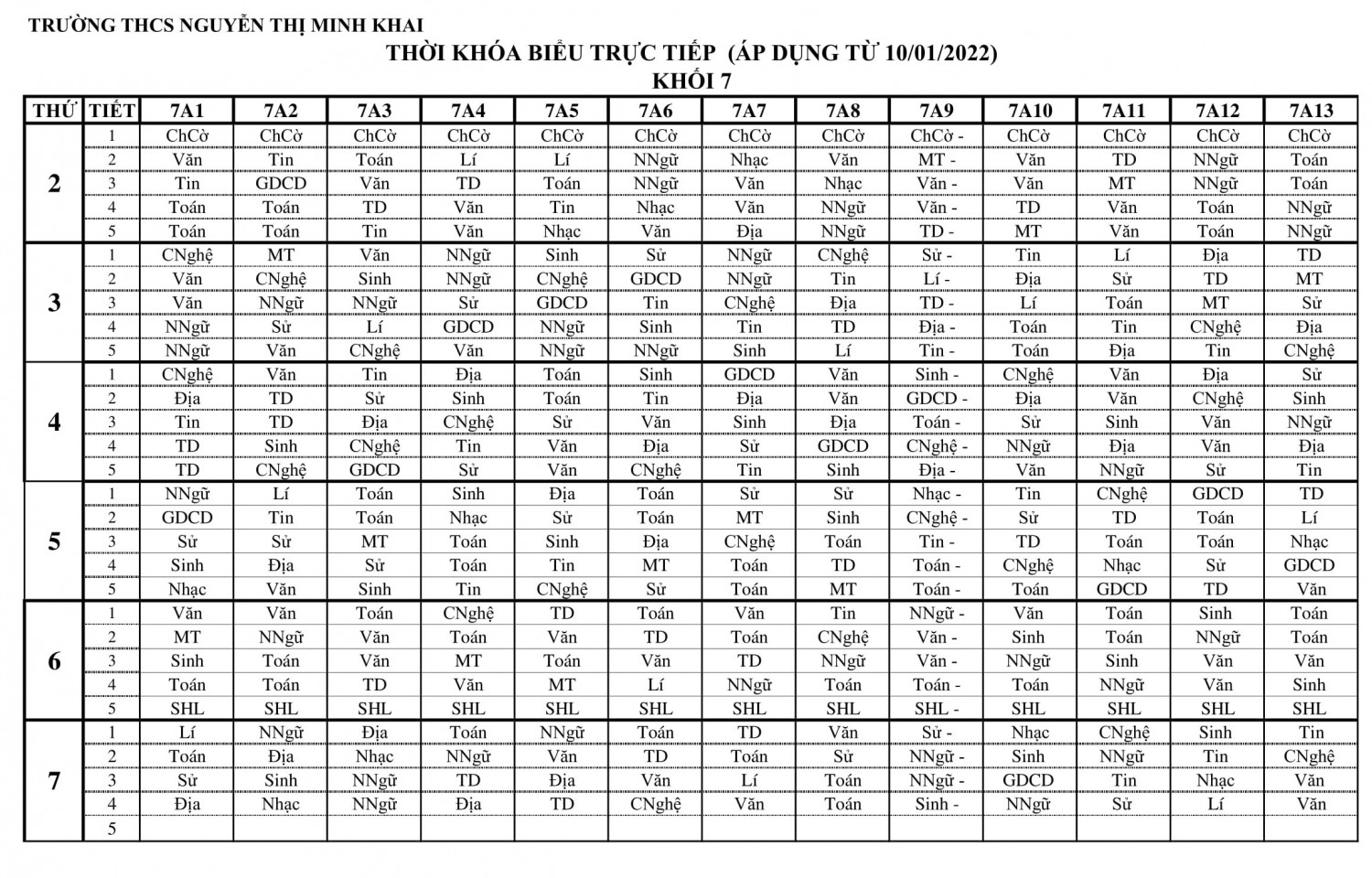 KHỐI 7 (10 01) 1