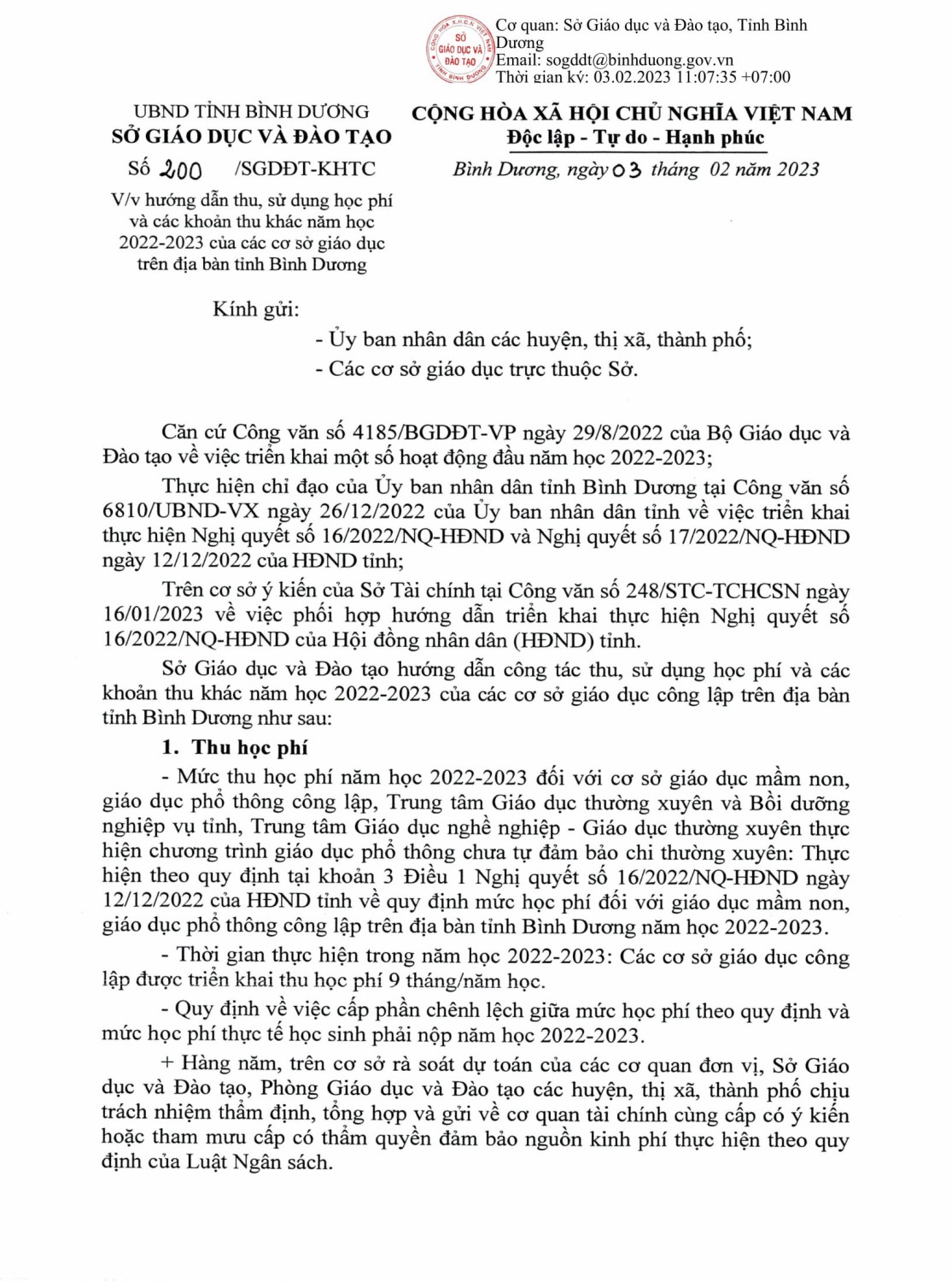 cv200 thu hoc phi nam 2022 2023 1