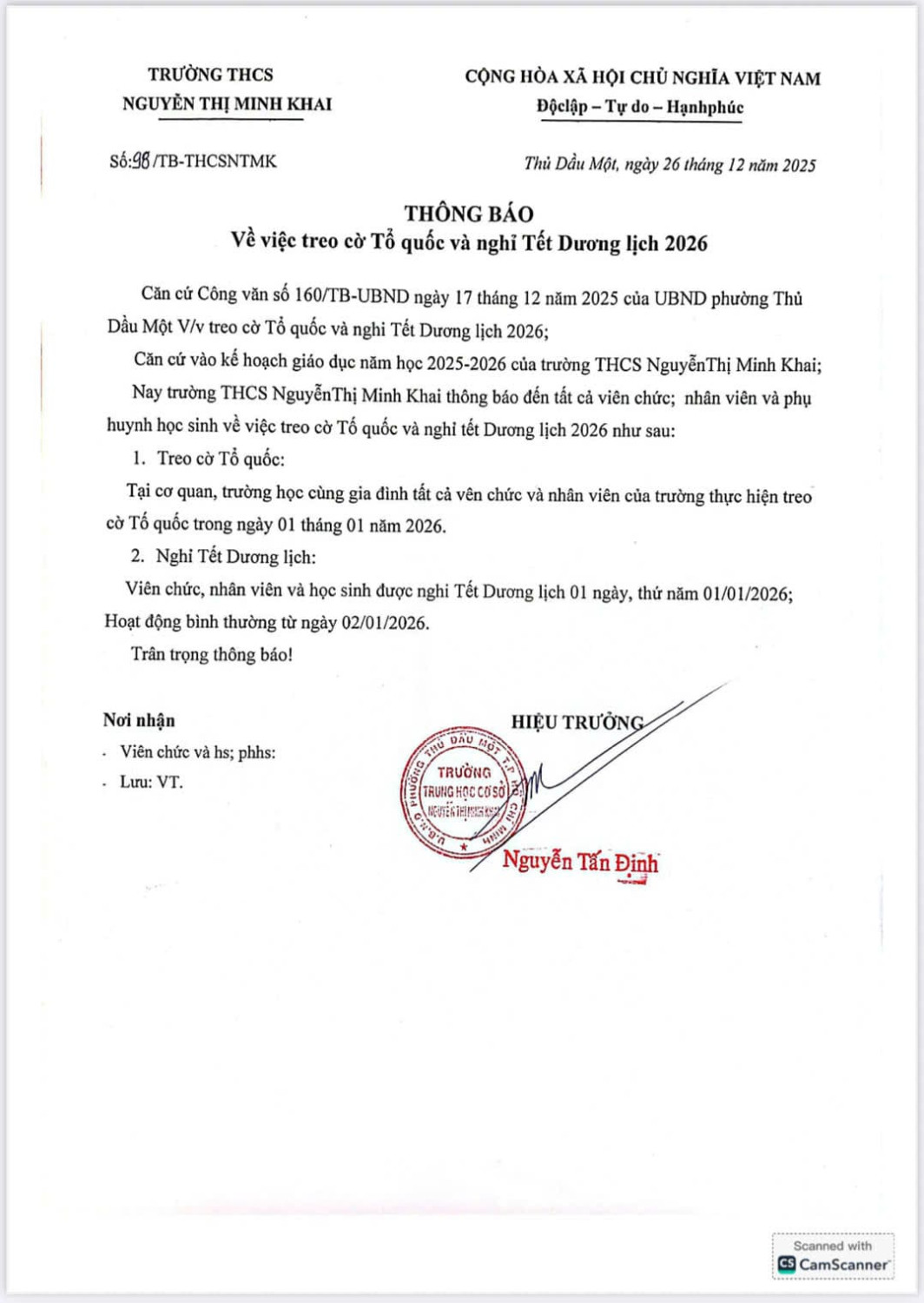 TB NGHI TET DUONG LICH min